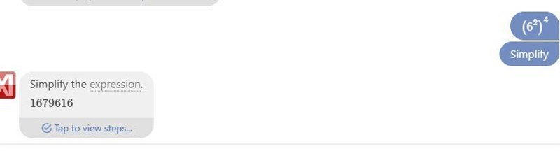 Enter the correct answer in the box. Simplify the expression (62,4.-example-1