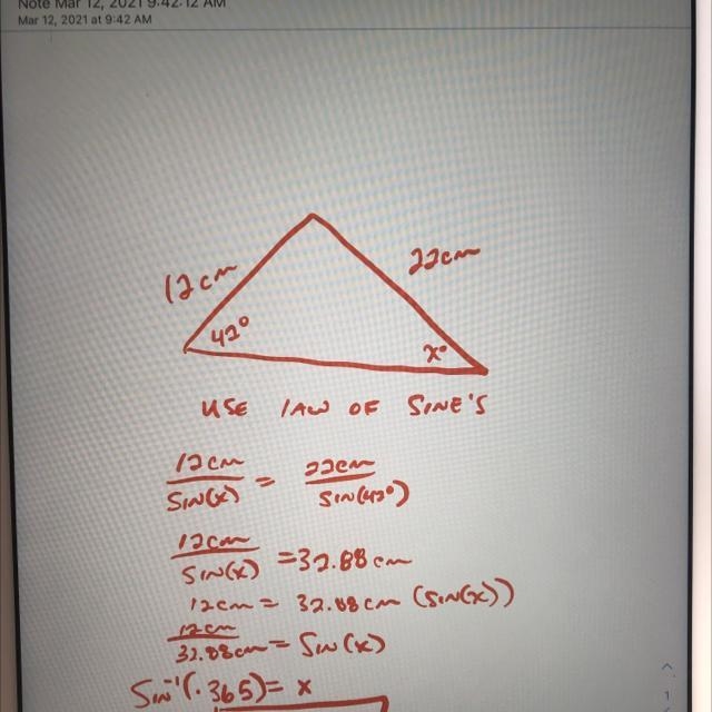 Find x. round to the nearest tenth-example-1