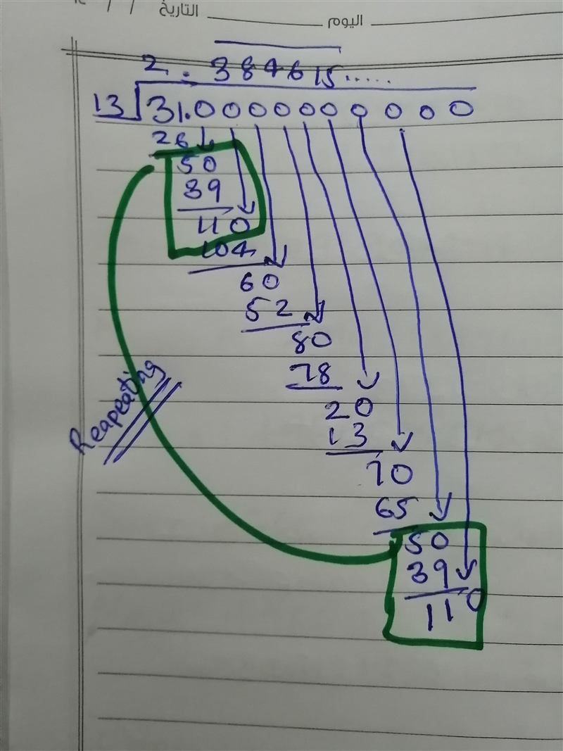 Is 31/13 a rational number-example-1