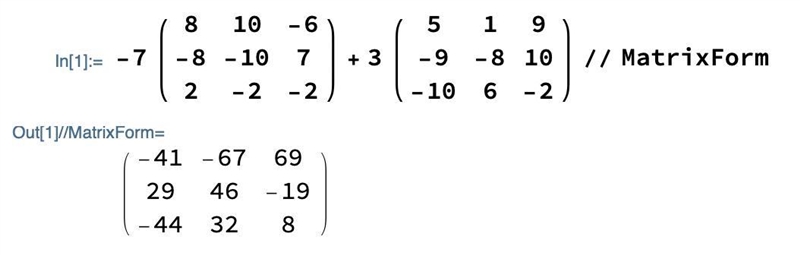 If A = ( 8 10 -6) (-8 -10 7) ( 2 -2 -2) and B = ( 5 1 9) (-9 -8 10) (-10 6 -2), find-example-1