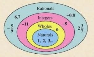 TRUE OR FALSE There are whole numbers that are not integers. There are rational numbers-example-1