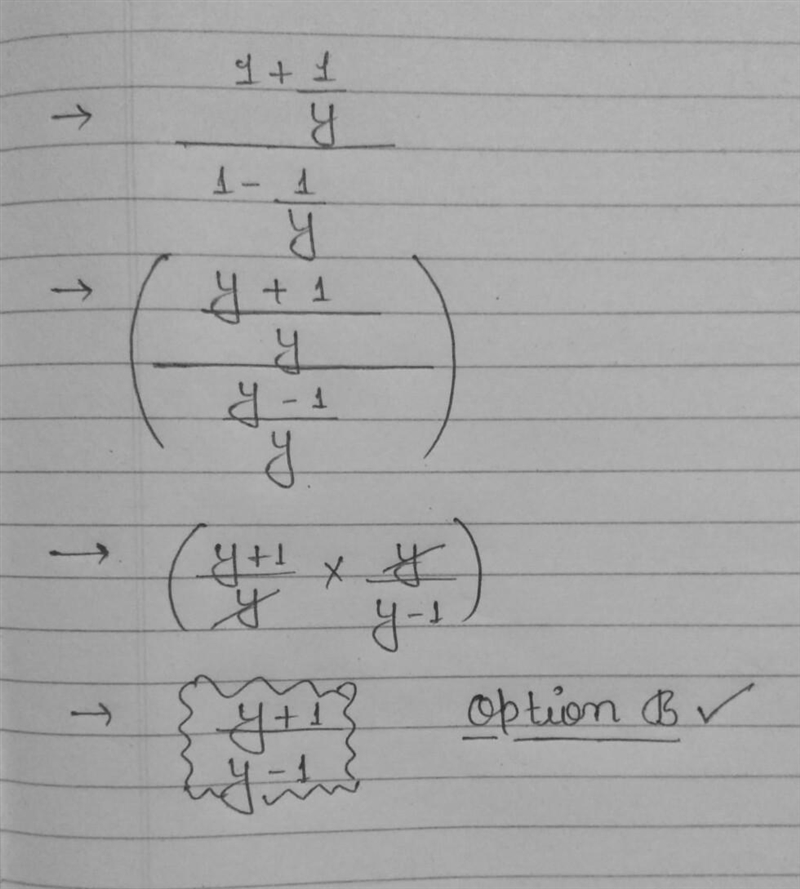 Which expression is equivalent to the following complex fraction?-example-1