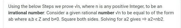 Irrational number formula​-example-1