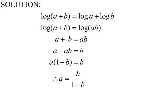 Log(a-b) = log a-log b-example-1