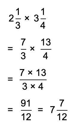 What is the product 2 1/3 times 3 1/4-example-1