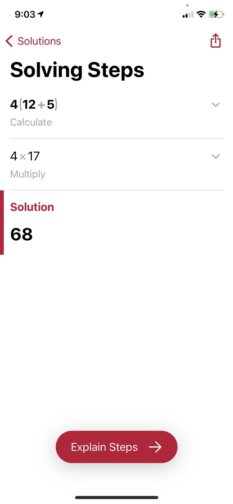 Use the distributive property to simplify this expression for a parentheses 4(12 + 5)​-example-1