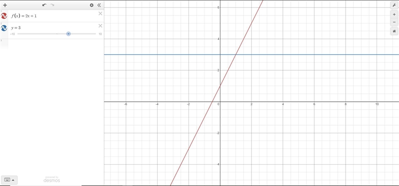 If f(x) = 2x+1, what would the function look like once you substitute in a 1 to find-example-1