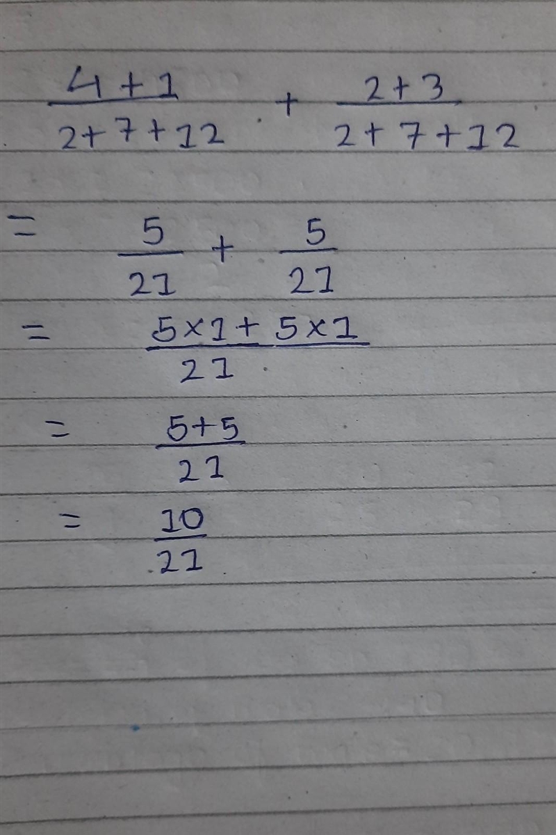 4+1 _____ 2+7+12 + 2+3 ____ 2+7+12 Help-example-1