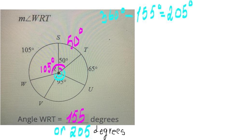 Find the measure of the arc or central angle indicated. Need by today thx.-example-1