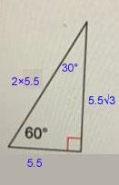 Find the missing of the triangle Round to the nearest tenth-example-1