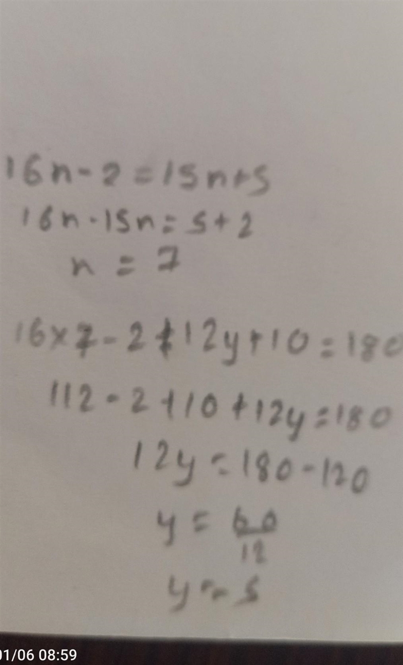 I need help finding the value of y-example-1