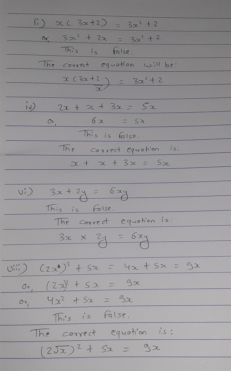 Find the errors and correct the following mathematical sentences.​-example-1