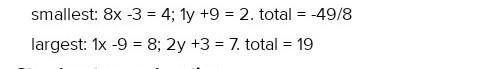 Directions: Using the digits 1 to 9, at most one time each, fill in the boxes to find-example-1