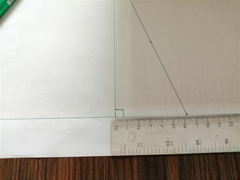 Draw a right triangle that has an 18-cm hypotenuse and a 70-degree angle. To within-example-5