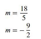 10m^2 + 9m - 162 = 0-example-1