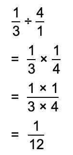 1/3 divided by 4? Fractions-example-1