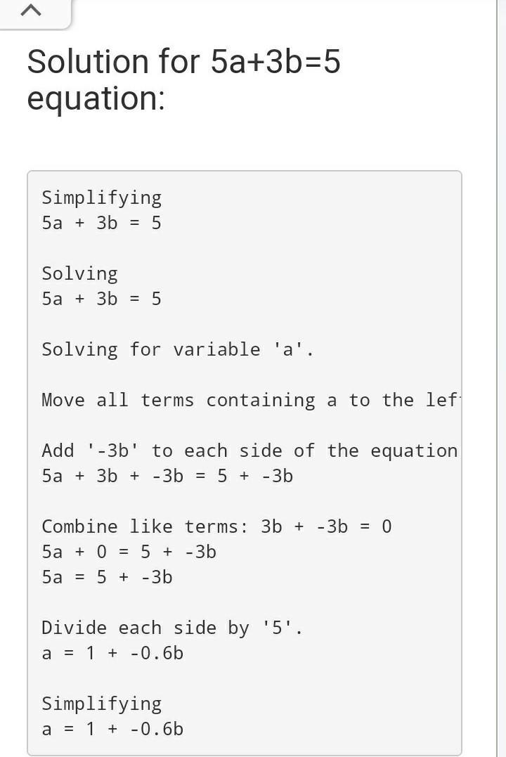 5a+3b=5 please help me​-example-1