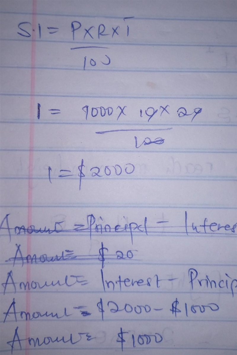 How much would nick have over the span of 20 years if he put $1000 in his savings-example-1