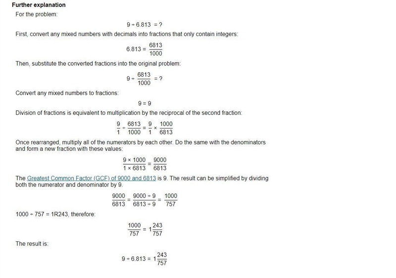 9 divided by 6.813 full answer pls-example-1