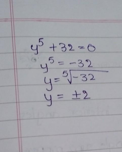 Factor the polynomial y^5+32​-example-1