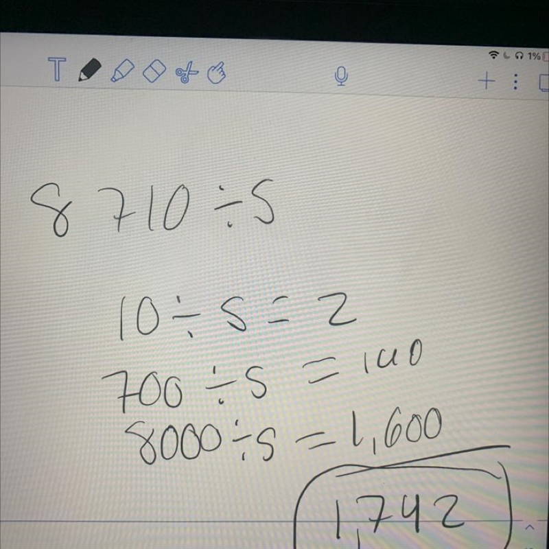 8710÷5=? by showing work​-example-1