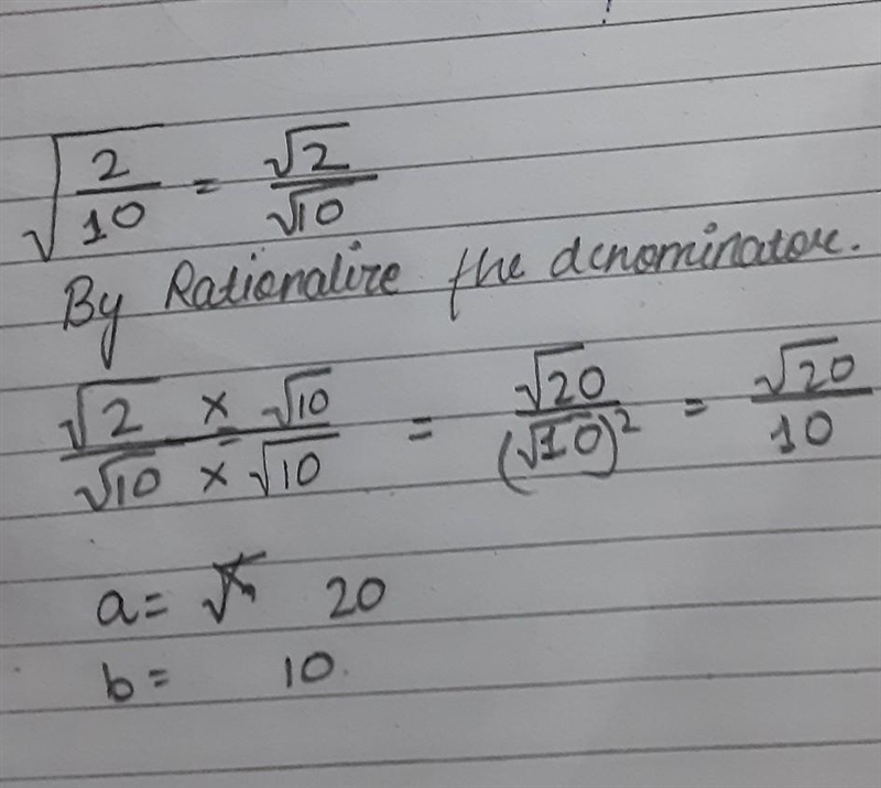 Rationalize the denominator of expression​-example-1