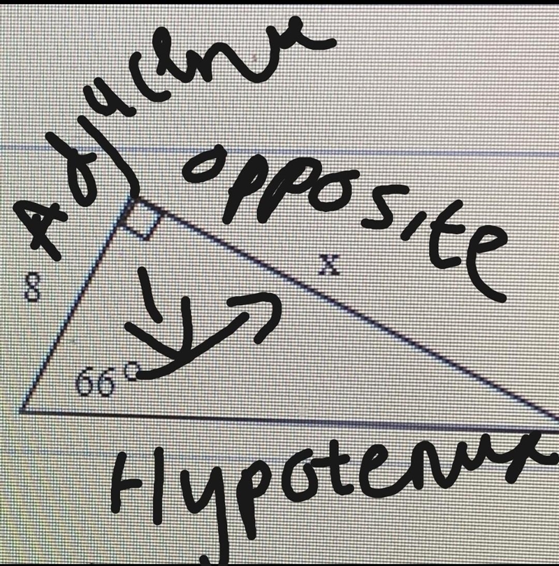 Find the value of x. (Explanation needed)-example-1