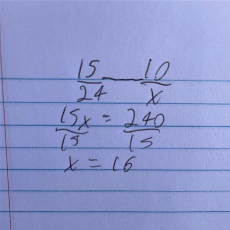 The polygons are similar. find the missing side length-example-1