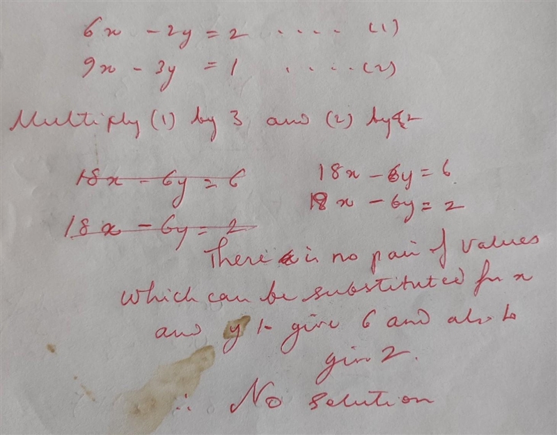 Plzzzzz help solve the following by using either the graphing method or substitution-example-1