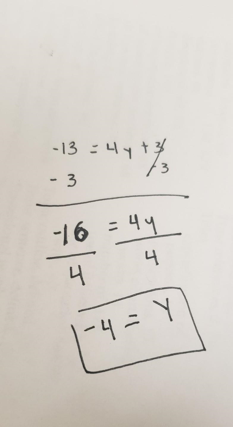 Solve for y. -13=4y+3​-example-1