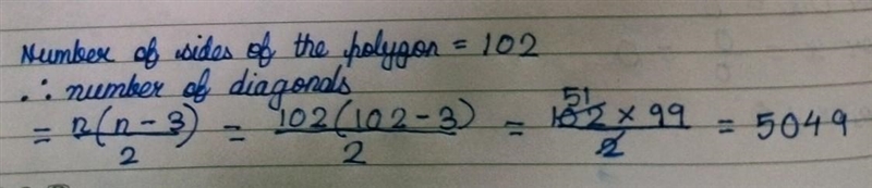 Please help!! How much diagonals are in a 102-gon?-example-1