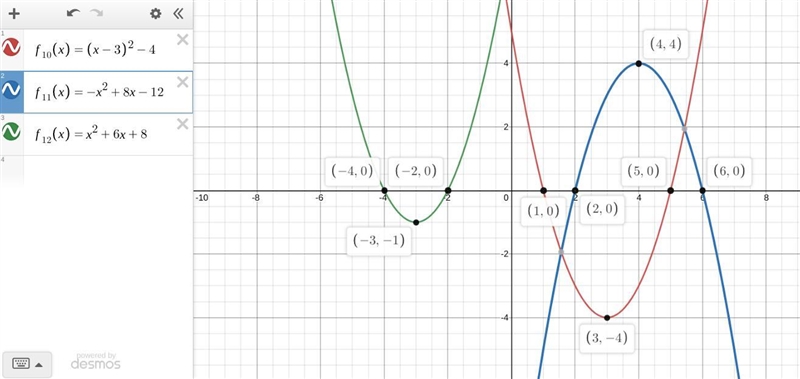 Answers to 10 11 and 12 with explanations-example-1