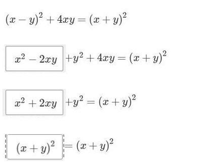 Complete the proof. Drag and drop the expression to correctly complete the proof of-example-1