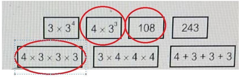 3 Select the correct expressions and value. Identify the expressions and the value-example-1