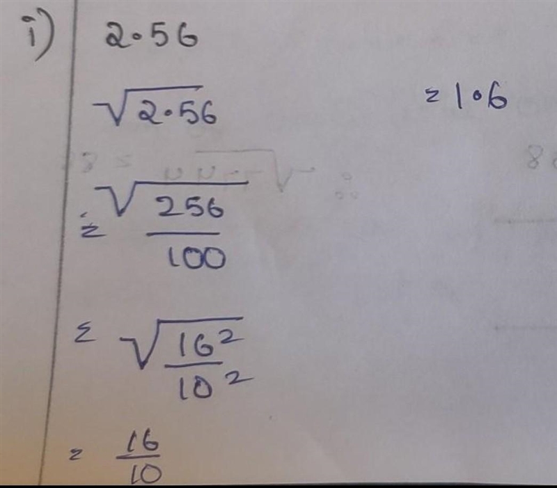 Find the square root of the following numbers by division method.​-example-1