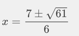 Solve using Quadratic formula simplified square root-example-1