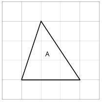 What scale did Lin apply to the triangle A to create the copy-example-1