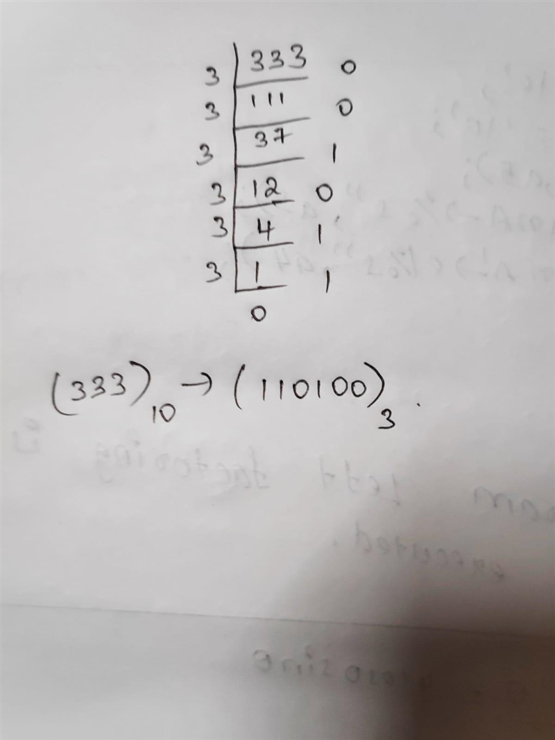 Convert 333 to base three.-example-1