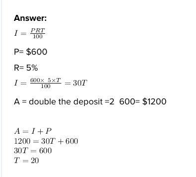 Abby earned $600 this past summer babysitting. She decided to put this money in a-example-1