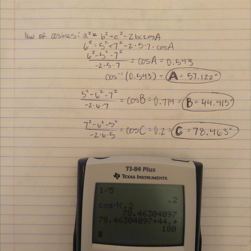 How to solve this trig triangle-example-1