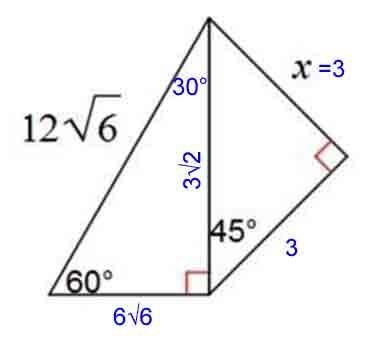 Use the figure to find x.-example-1