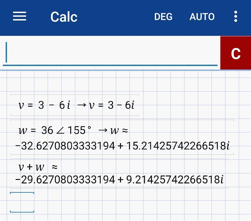 2. Give vector v=< 3,-6 > and w is a vector with a magnitude of 36 and direction-example-1