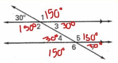 Help pls… 50points Referring to the figure, find m∠1. 5. Answer: Referring to the-example-1