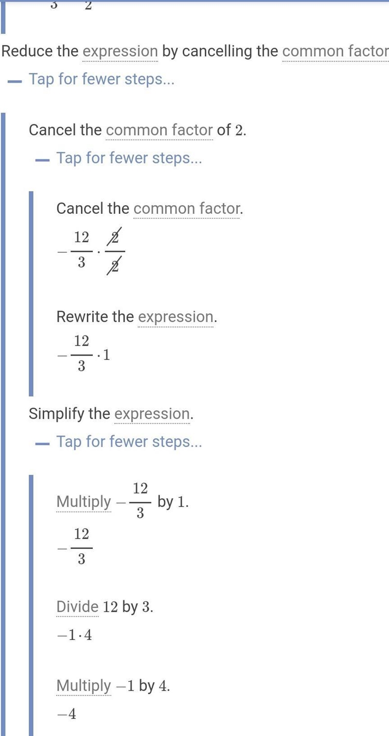 HELP PLEASE How do you simplify this expression? (Pls list steps) -12 ÷ 3 • (-8+(-4)^2 - 6) ÷ 2-example-2