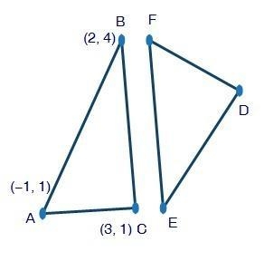 To the nearest tenth of a unit, what is the length of DE? the coordinates are (-3,3) (1,3)-example-1