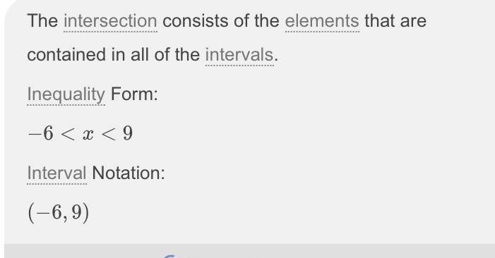 9 is greater than x, and -6 is less than x-example-1