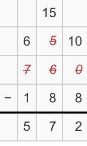 Find the difference between 760 and 188-example-1