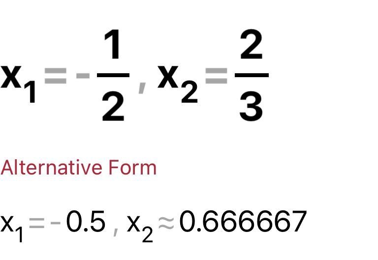 F(x)=6x^2-x-2 Please answer! I need help-example-1