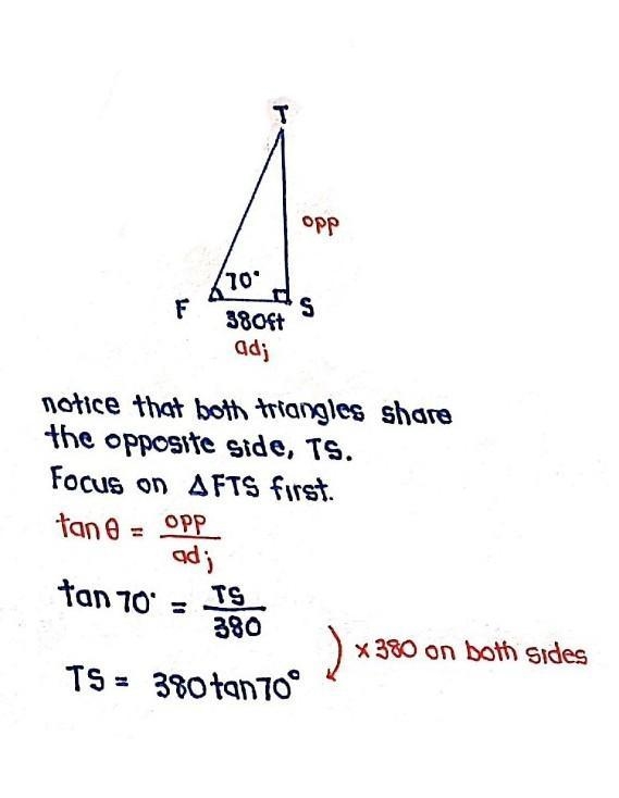 Solve to x to the nearest foot-example-1