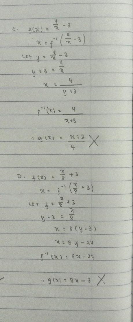 Which pair of functions are inverses of each other? ￼ A. f(x) = \sqrt[3]{{6x}}f(x-example-2